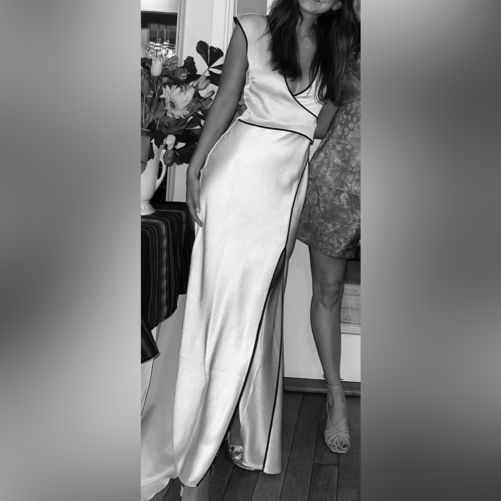 Bec + Bridge Champagne Silky Dress